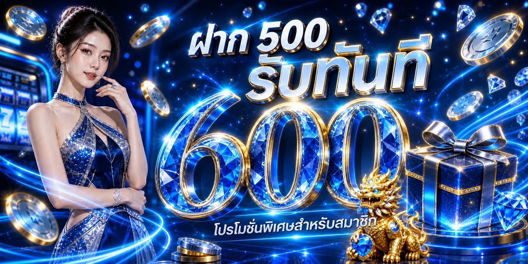 amb789 โปรโมชั่นฝาก 500 รับ 600 พร้อมตัวละครเกม PG Soft